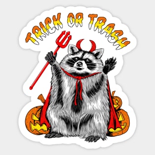 Trick or Trash! Sticker